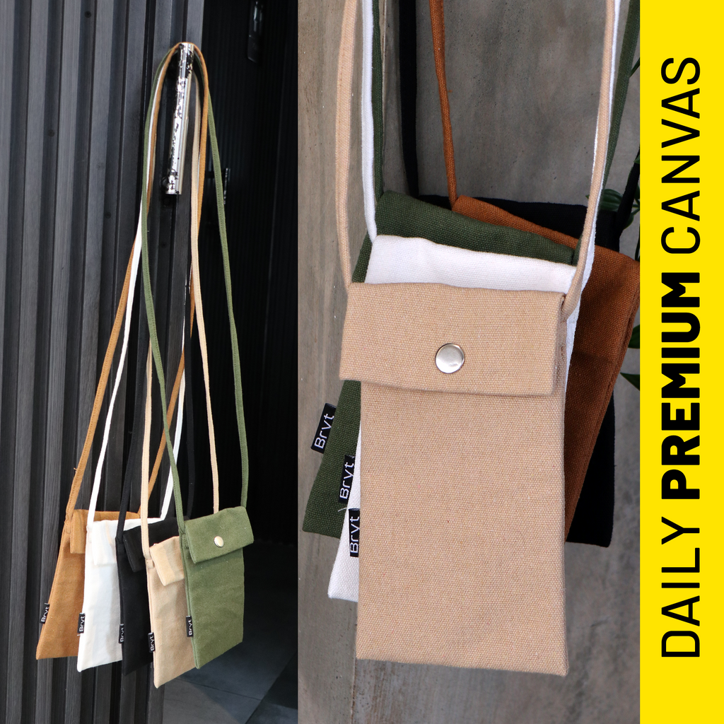 Phone Sling Canvas Bag - Daily Premium Canvas (DPC) Collection
