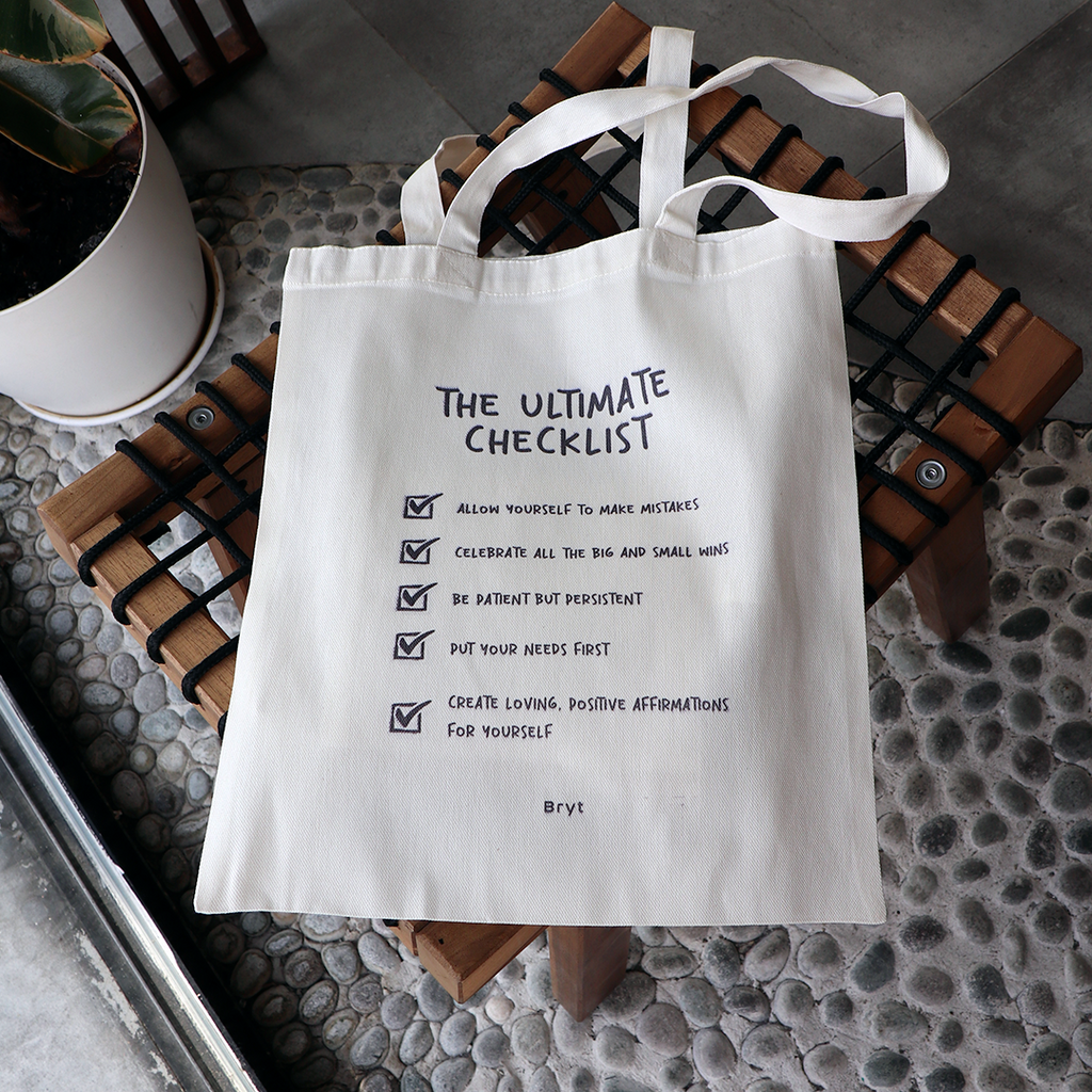 The Ultimate Checklist Tote Bag