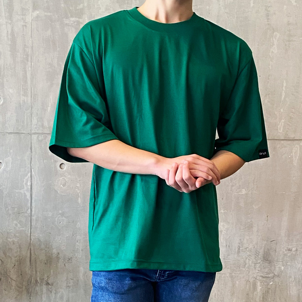 Green Oversized Men's T-Shirt